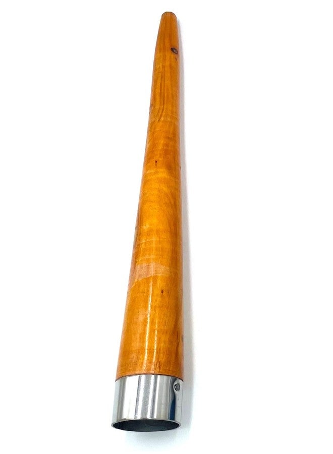 LIVOX Rubber Cricket Bat Handle Grip Cone Ultra Tacky for Better Shock Absorption Bat Gripper Cone Cricket Accessories for Boys Cricket Bat, 1 Wooden Cone & 4 Bat Grip - Image 2