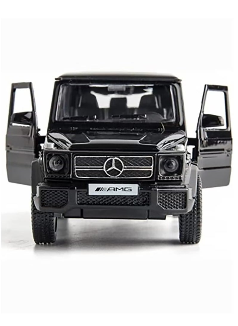 Bukela 1/36 Scale Benz G63 AMG Casting Car Model, Zinc Alloy Toy Car for Kids, Pull Back Vehicles Toy Car for Toddlers Kids Boys Girls Gift (Black)  - Image 4