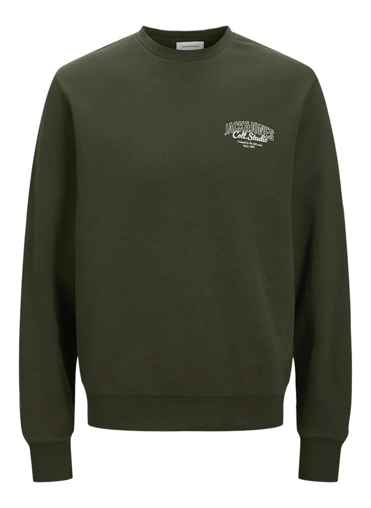 JACK & JONES Logo Pullover Sweatshirt