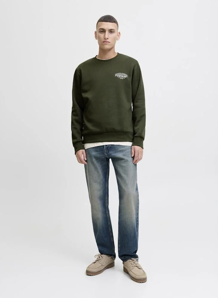 JACK & JONES Logo Pullover Sweatshirt