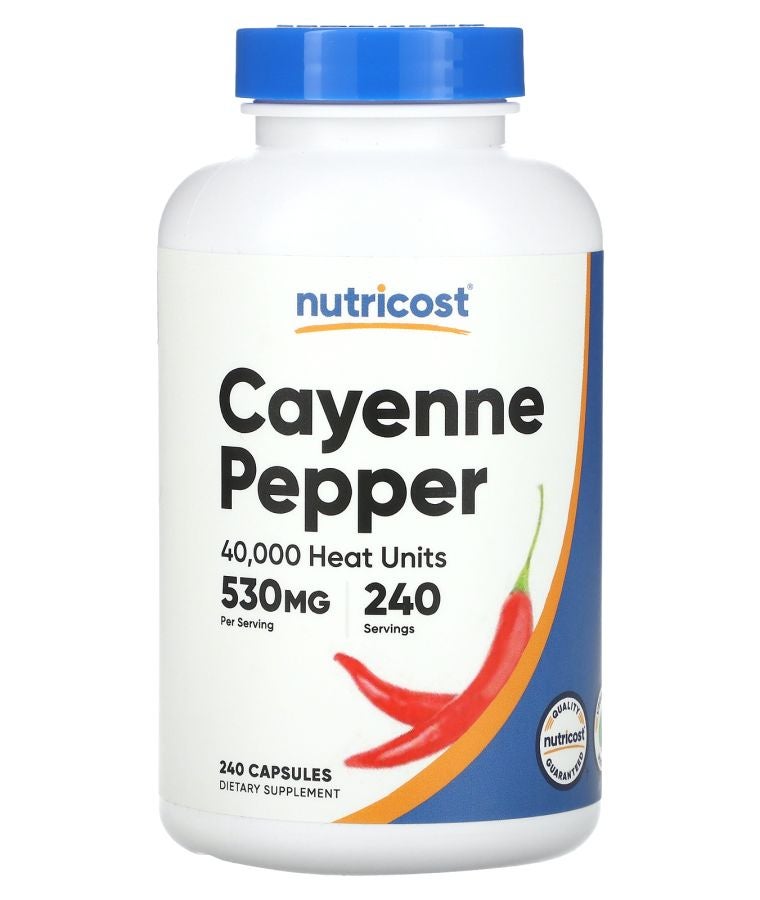 Cayenne Pepper 40000 Heat Units 530 mg 240 Capsules