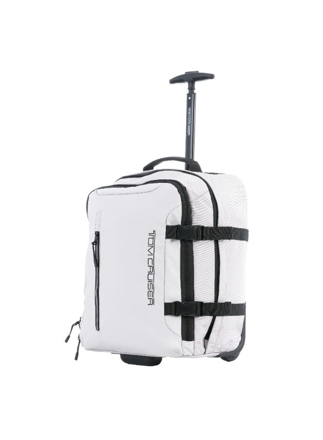 Tom Cruiser Grand Tour Travel Luggage Set – 6-Piece Soft Bags, Water Resistant, Anti-Theft Zippers, Smooth Wheels, 2-Year Warranty – Light Grey - Image 4