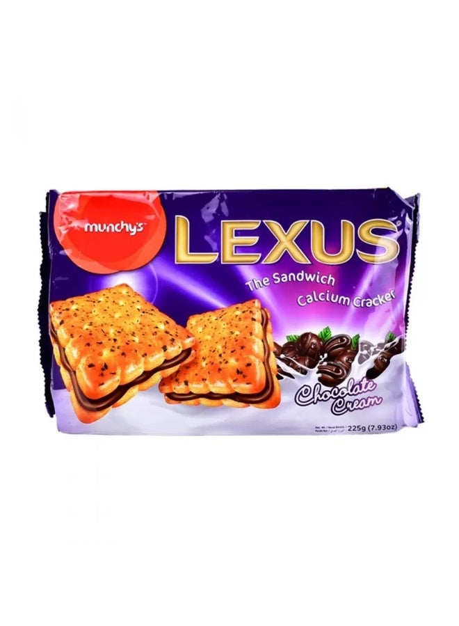 Munchys Lexus Chocolate Cream Sandwich Cracker- 225gms