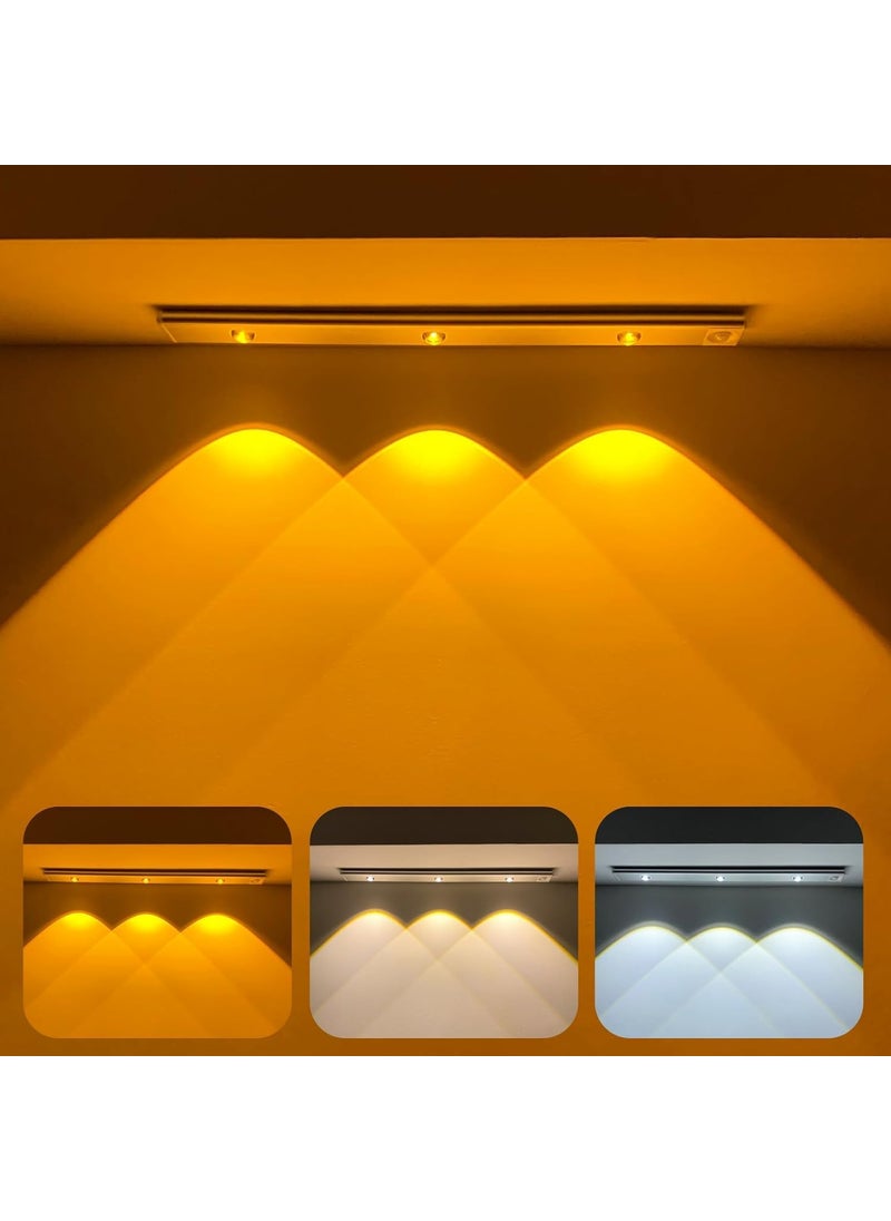 PIHARVA PIHARVA Under The Cabinet Lights 40 cm Motion Light Home Removable Dimmable USB Rechargeable Closet Light Wireless Wardrobe Light for Home Kitchen Stairs Wardrobe Pack of 1  - Image 1
