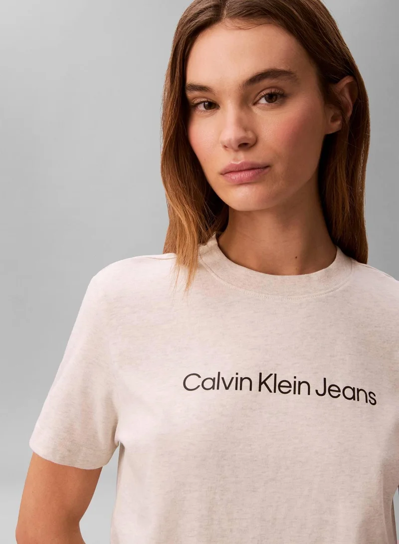 Calvin Klein Jeans  Short Sleeve T-Shirt for Women | Best Price UAE