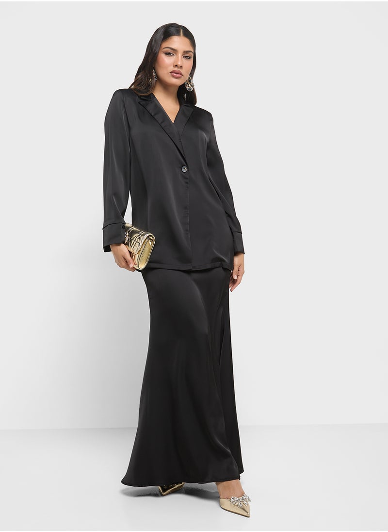 Khizana Blazer Top & Skirt Set  - Image 5