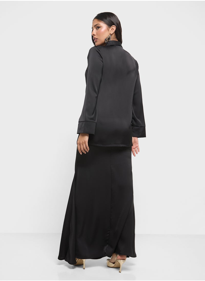 Khizana Blazer Top & Skirt Set  - Image 2