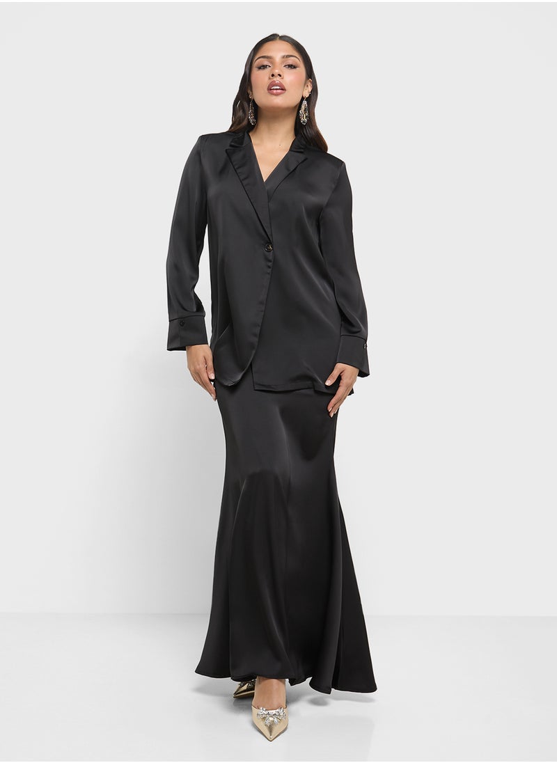 Khizana Blazer Top & Skirt Set  - Image 1
