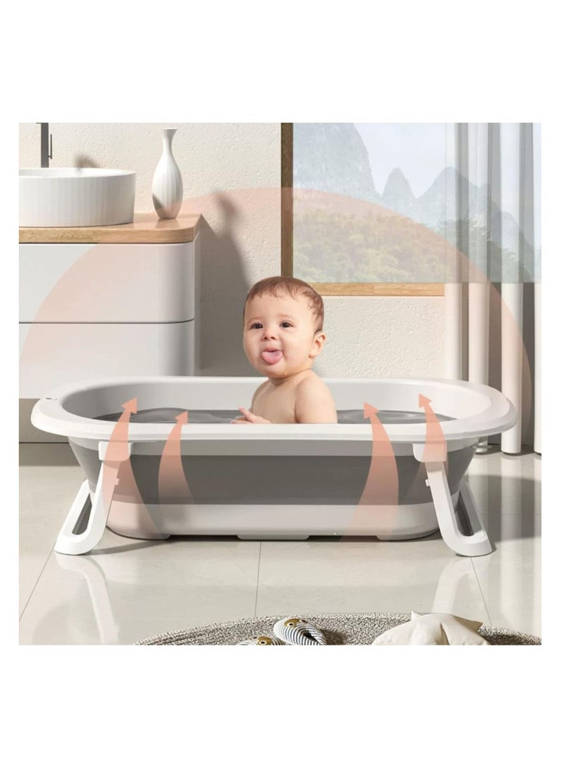 turtees Baby Bathtub Portable With Baby Cushion Tub Anti Slip Proof New Born Toddler Bathing Tub Efficient Maintenance of Temperature - pzsku/Z18ABA57A4329943BEADDZ/45/_/1723818230/a47380bf-140d-4b2e-8866-6f371851dbe2