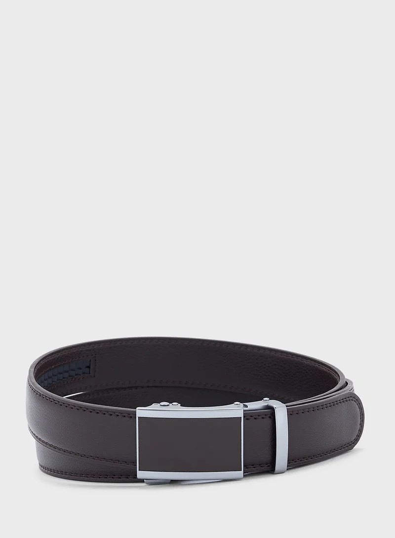 روبرت وود Genuine Leather Resizable Belt