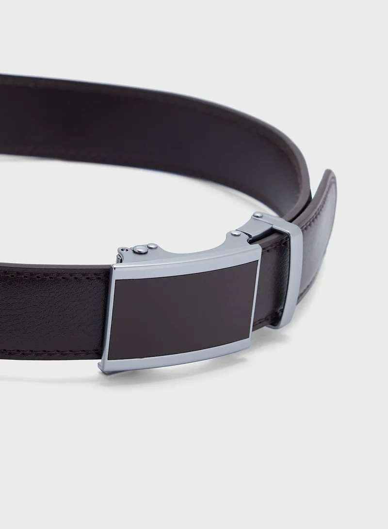 روبرت وود Genuine Leather Resizable Belt
