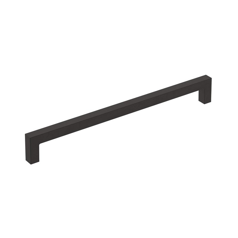 أميروك | Cabinet Pull | Matte Black | 8-13/16 inch (224 mm) Center-to-Center | Monument | 1 Pack | Drawer Pull | Cabinet Handle | Cabinet Hardware - Image 2