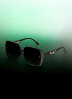 Haute Sauce The Glint Block Oversized Sunglasses  - Image 1