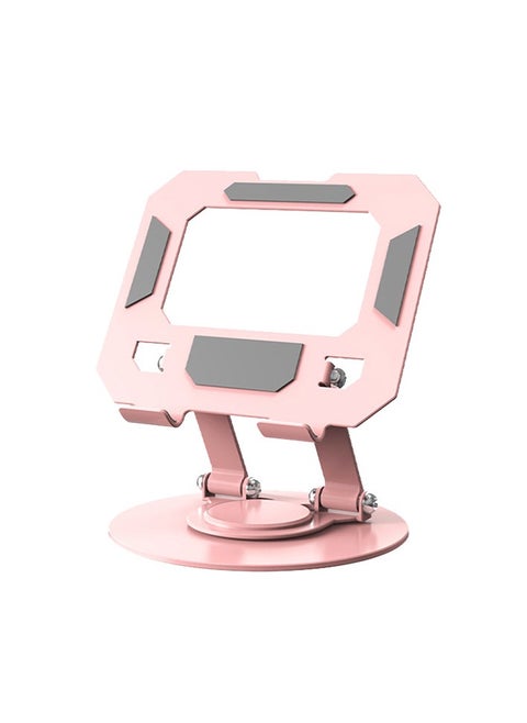 Metal iPad Stand Foldable Tablet Stand 360° Rotation Adjustable iPad Pro Stand,Multi-Angle Tablet Stand for Desk