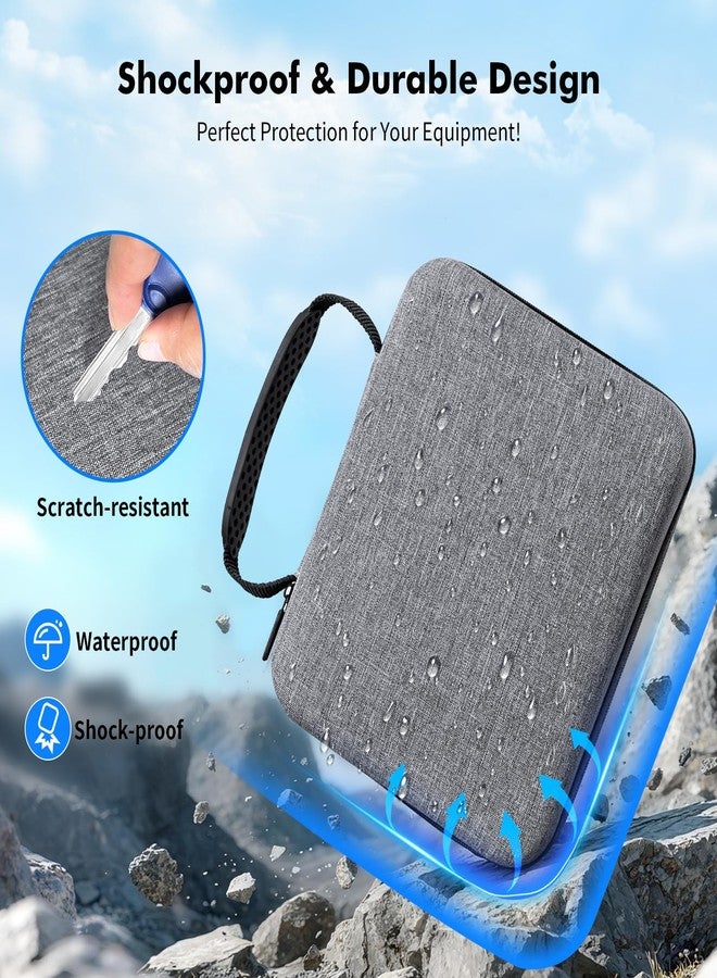 Tingtol Digital Microscope Carrying Case，EVA Microscope Storage Bag Endoscope Case， Compatible with Model DM4 DM7 & Most 4.3'',5'' Digital Microscopes，Borecscope Travel Case - Image 4