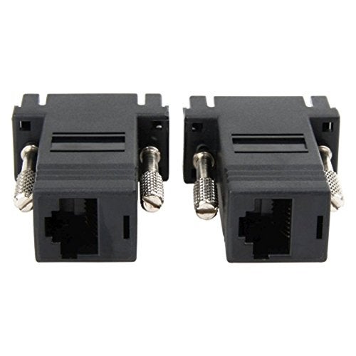 SMAKN Theo&Cleo 2 Black VGA Extender Adapter to Cat5/cat6/rj45 Cable - Image 4