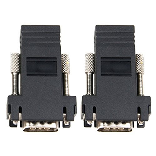 SMAKN Theo&Cleo 2 Black VGA Extender Adapter to Cat5/cat6/rj45 Cable - Image 3