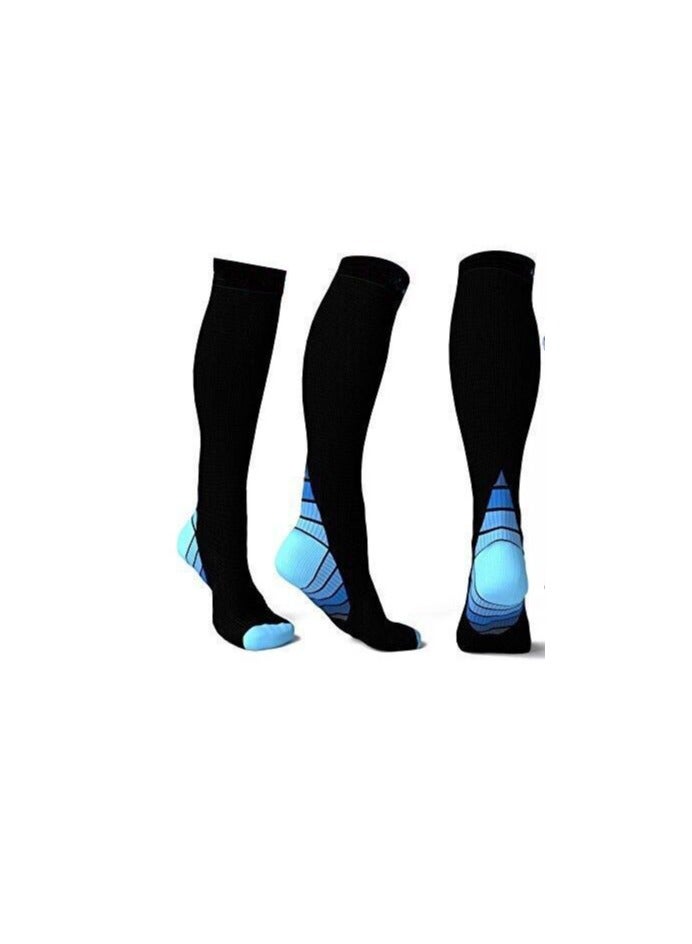 CMGTYYD Compression Socks Men & Women Best Graduated athletic Fit Running, Nurses, Shin Splints, Flight Travel ,1Pair（L/XL） - Image 1