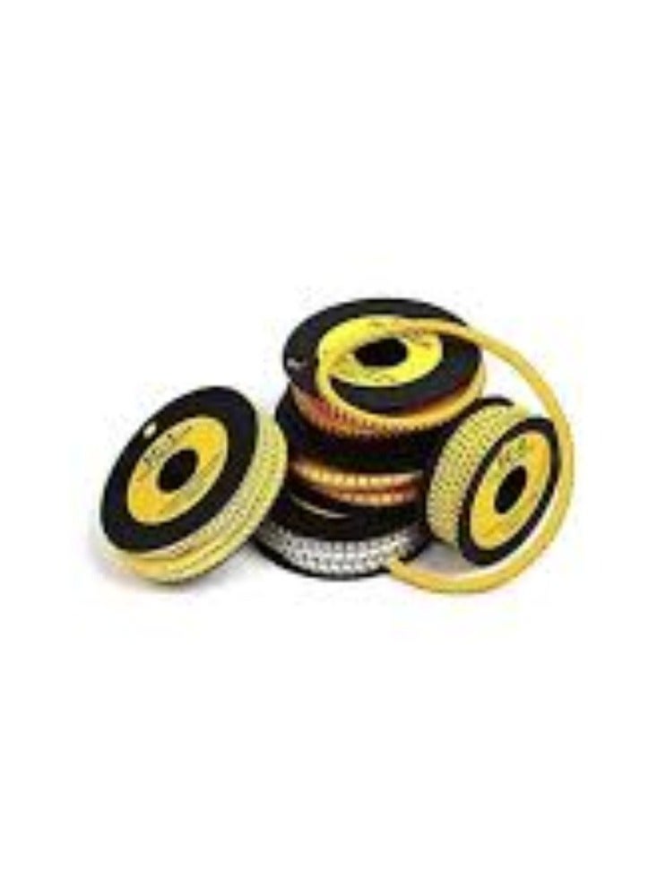KNP KNP Cable Marker Tube Keep your cables organized and clearly labeled with these cable marker tubes, designed to fit cables with diameters ranging from 2.6mm to 4.2mm.  - Image 1