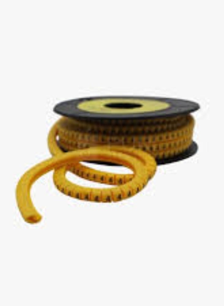KNP KNP Cable Marker Tube Keep your cables organized and clearly labeled with these cable marker tubes, designed to fit cables with diameters ranging from 2.6mm to 4.2mm.  - Image 3