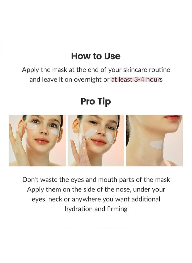 BIODANCE - BIODANCE Collagen Duo: Bio-Collagen Real Deep Mask and Collagen Ampoule,Low Particle Hydrogel and Bio-Collagen Night Mask for Deep Moisturizing,Tightening and Clearing Pores | Sensitive,Mix,Dry - Image 1