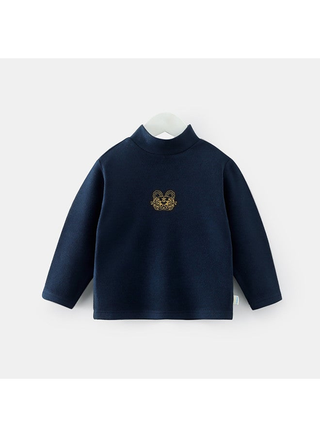 Baby T-shirt Boys' Base Layer Long Sleeve T-shirt Autumn/winter Warm Underwear Girls - Image 3