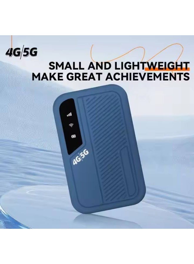 نقطة اتصال واي فاي محمولة فائقة الصغر بتقنية 4G LTE، تصميم خفيف الوزن، متوافقة مع جميع الشبكات، تعمل بمجرد التوصيل، جهاز توجيه محمول. - Image 4