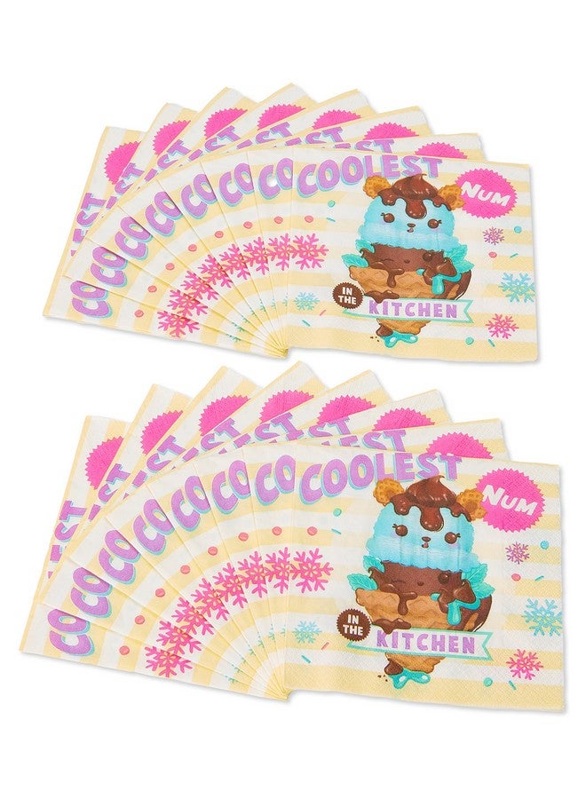 آميريكان جريتنغز مناديل ورقية لحفلات الغداء من أمريكان جريتينجز نام نومز، ١٦ منديلًا - Image 3