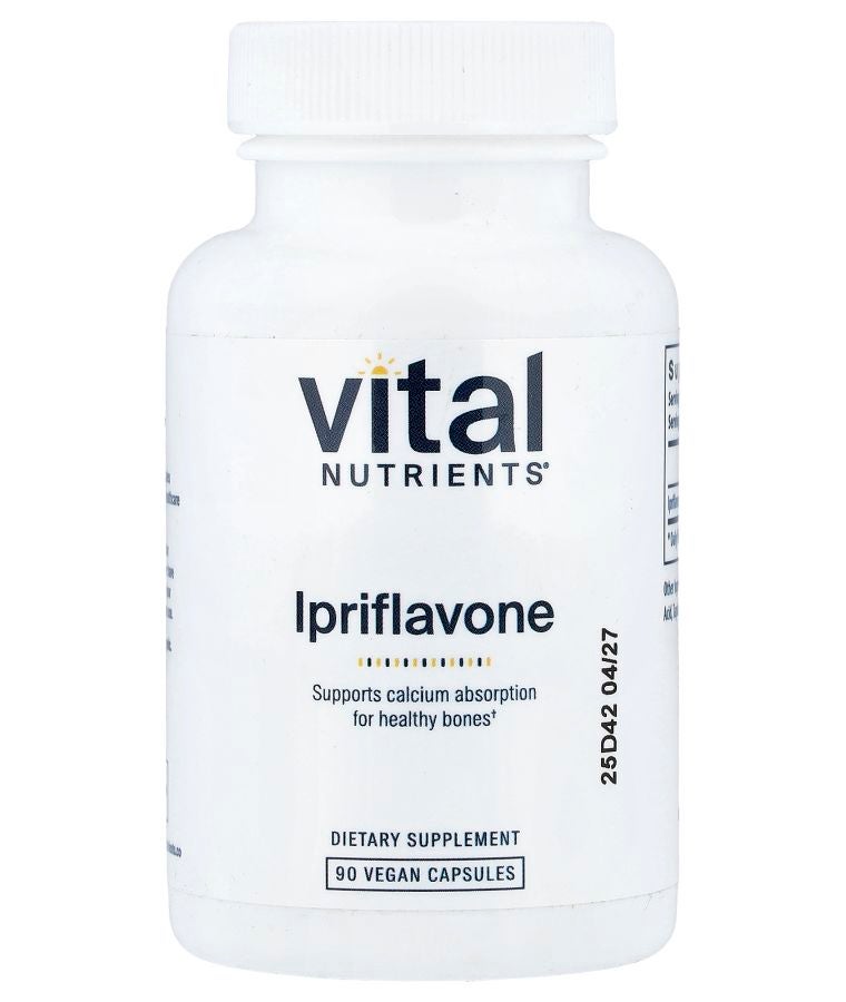 Vital Nutrients Ipriflavone 90 Vegan Capsules (300 mg per Capsule)