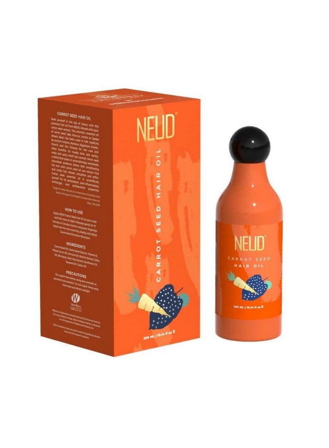 NEUD Carrot Seed Premium Hair Oil for Men & Women - 300 ml, Natural Carrot, Pack of 1 - Image 1