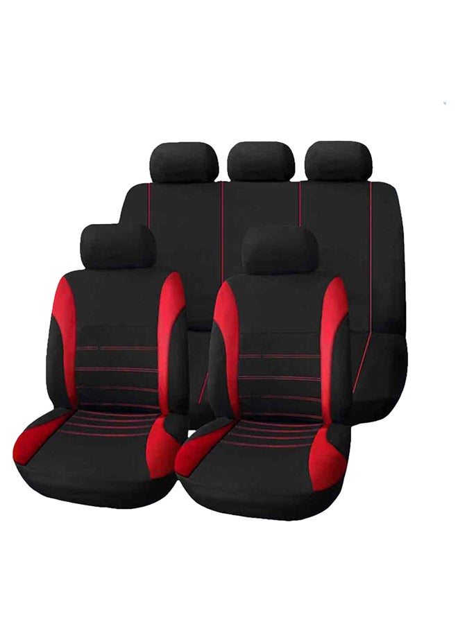 Loquat 9-Piece Non-Slip Full Seat Car Cover Set - Image 1