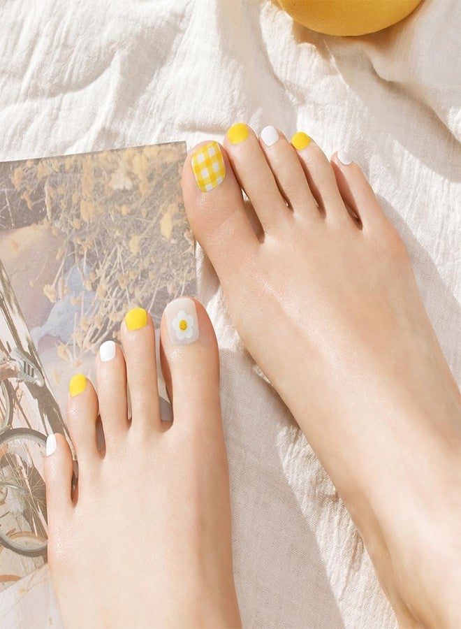داشينج ديفا طلاء أظافر ديزي بيكنيك من داشينج ديفا جلو | أظافر لاصقة قصيرة مربعة الشكل | أظافر جل لاصقة تدوم طويلاً - Image 3