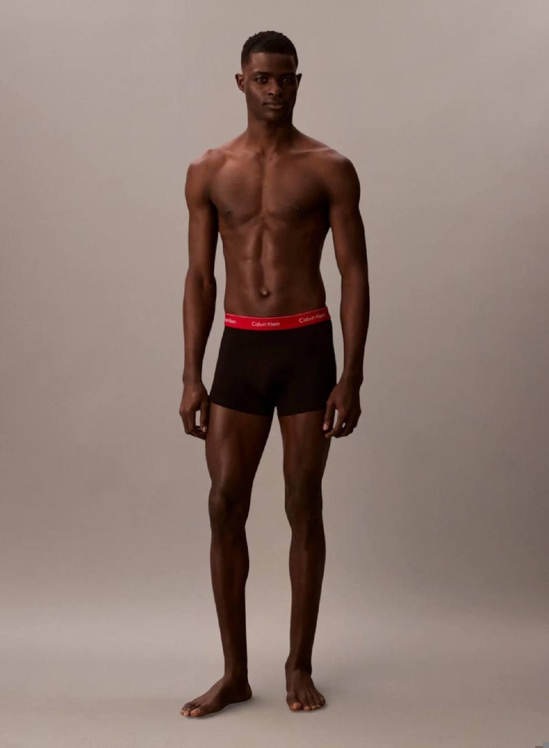 كالفن كلاين طقم سراويل داخلية Icon Cotton Stretch من 3 قطع - Image 3
