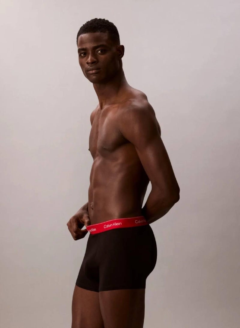 كالفن كلاين طقم سراويل داخلية Icon Cotton Stretch من 3 قطع - Image 5