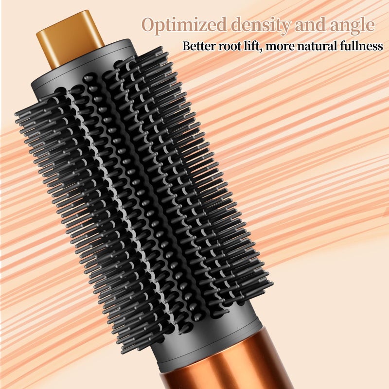 ZEPHBLOW Upgraded Round Volumizing Brush for Dyson Airwrap, Round Brush Attachment Compatible with Airwrap HS01/05/08, Flexible Bristles for Root Lift Volume Frizz Control Styling Volumizing - Image 5
