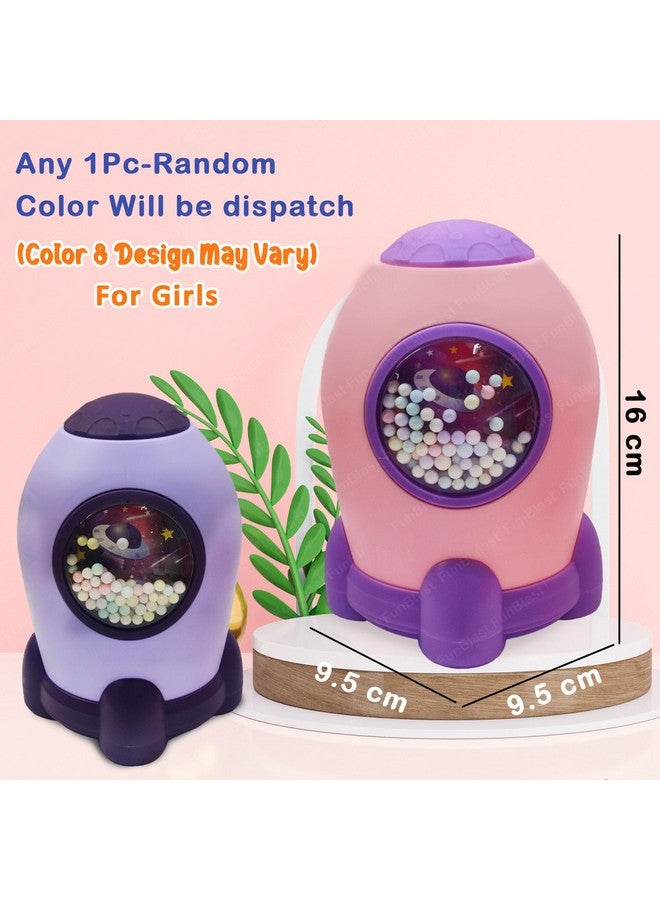 فنبلاست حصالة نقود من فن بلاست سبيس مع قفل برمز رقمي - حصالة نقود لتوفير المال، حصالة نقود بلاستيكية للأطفال، هدايا أعياد الميلاد للأولاد والبنات، حصالة نقود، صندوق نقود للأطفال (قطعة واحدة؛ لون عشوائي) - Image 2