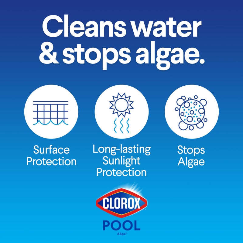 CLOROX POOL & Spa Clorox Pool&Spa XTRABLUE 3” Chlorinating Tablets, Individually Wrapped, Kills Bacteria & Stops Algae (5 LB) - Image 2