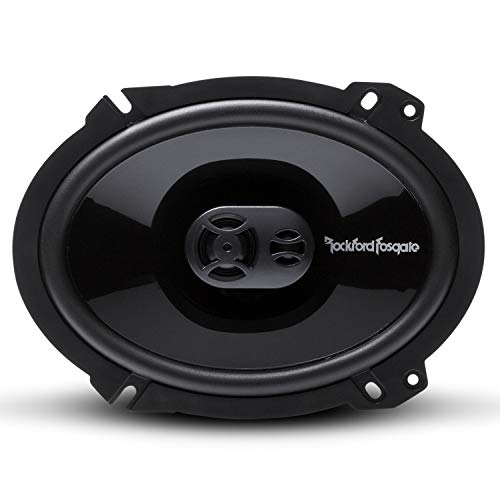 Rockford Fosgate P1683 Punch 6"x8" 3-Way Coaxial Full Range Speakers - Black (Pair) - Image 2