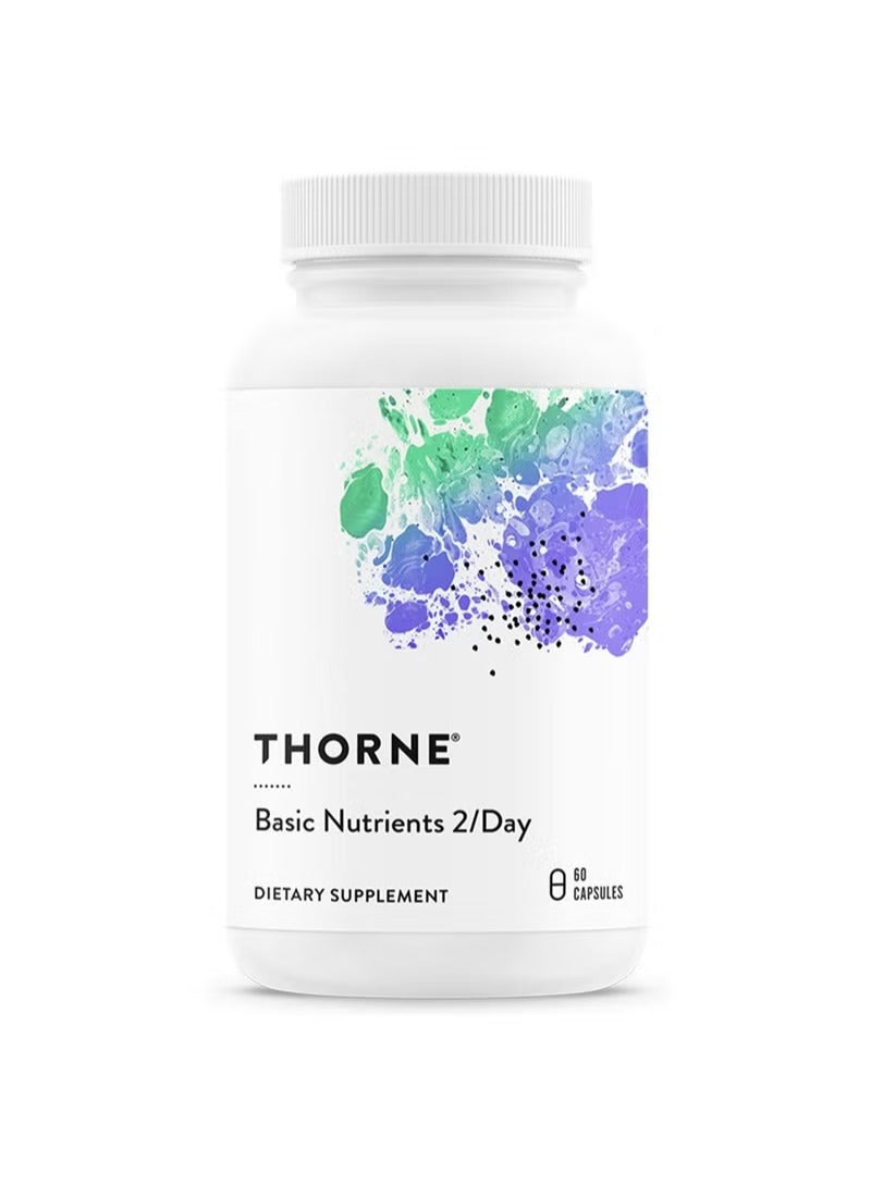 Thorne, Basic Nutrients 2/Day, 60 Capsules