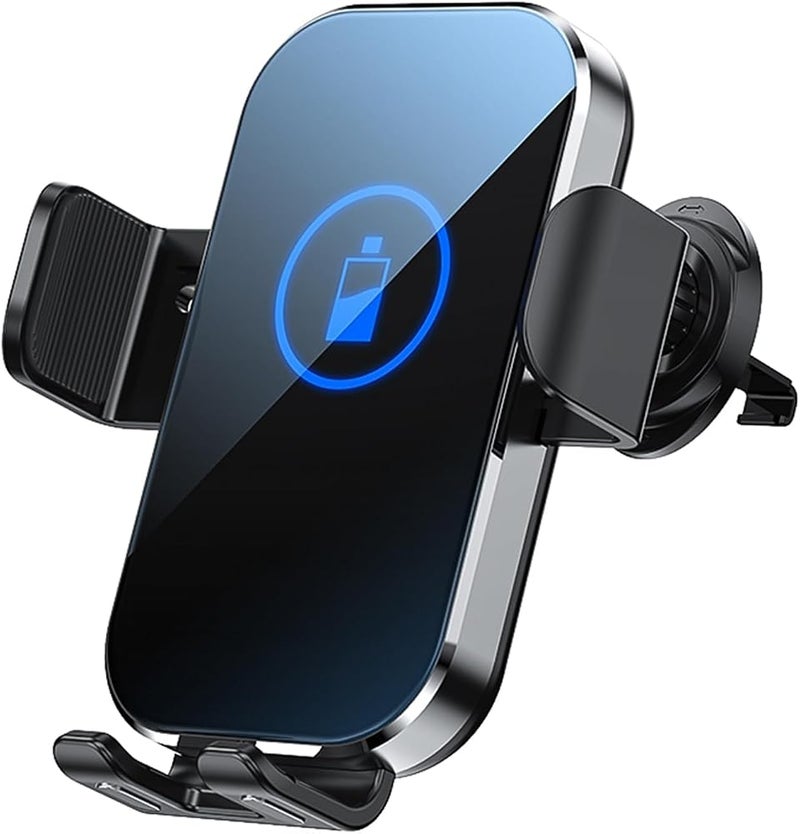 Wireless Charger for Car, 15W Auto-Clamping Charger Mount, 360° Adjustable Air Vent Car Charging Holder, Fit for smartphone 14 13 12 11 10 8 Pro Max Xs, smartphone S &Note Series etc - Image 1