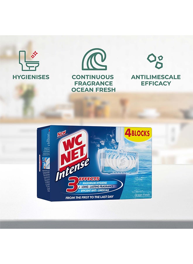 Wc Net كتل المرحاض انتنس أوشن فريش 4 قطع - Image 2