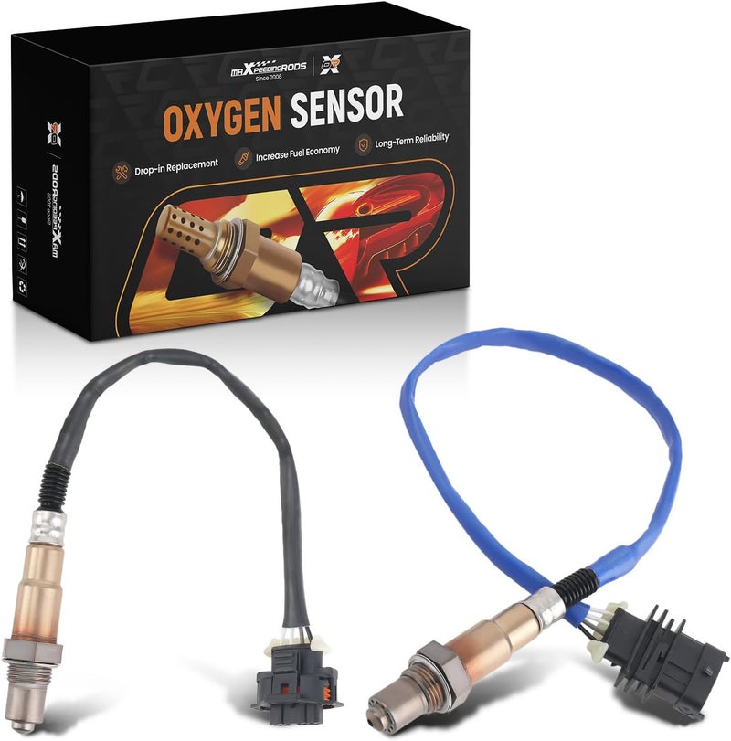 maXpeedingrods مجموعة مستشعرات الأكسجين O2 من maXpeedingrods 2 قطعة للموديلات شيفروليه كروز 2011-2015، كروز ليمتد 2016، سونيك 2012-2020، تراكسي 2015-2021 - Image 1