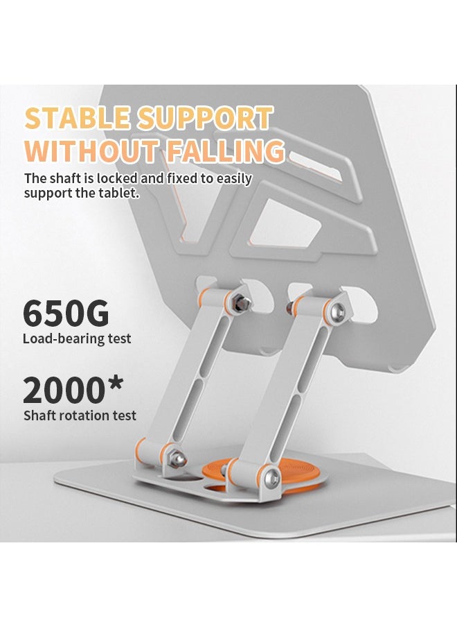 Generic - Foldable Laptop Stand, Ergonomic Tablet Holder with 360° Rotation, Perfect for Multiple Sizes of Laptops and Tablets - Image 1