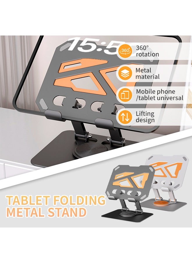Generic - Foldable Laptop Stand, Ergonomic Tablet Holder with 360° Rotation, Perfect for Multiple Sizes of Laptops and Tablets - Image 1