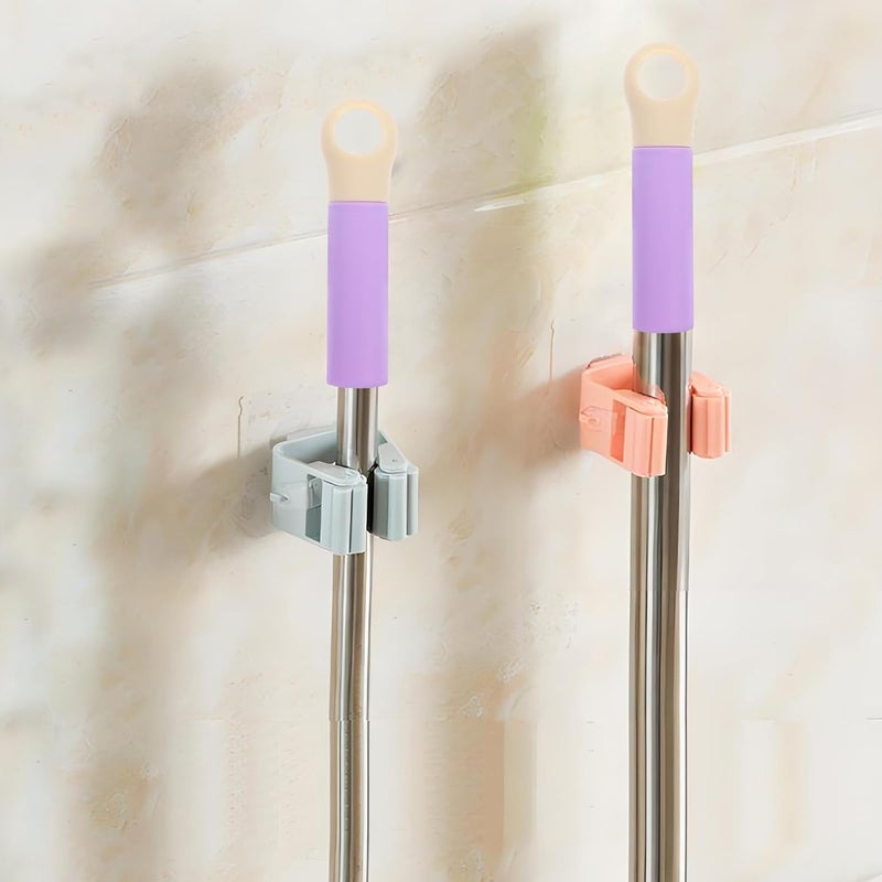 VICASKY 3pcs 22mm Broom Handle Grips Mop Handle End Caps Replacement Dustpan Pole End Caps Light Purple for Home Floor Cleaning Accessories - Image 5