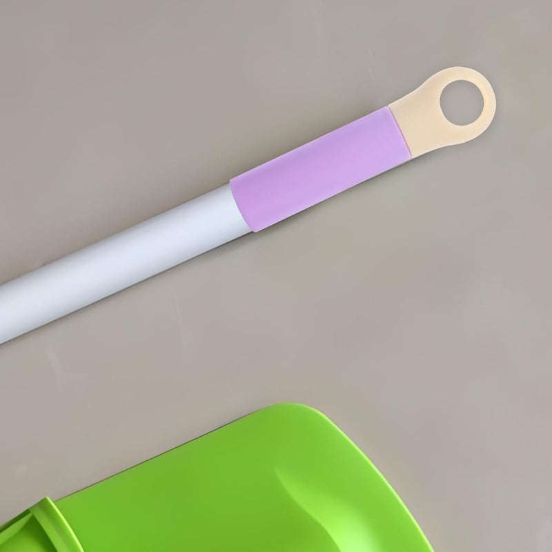 VICASKY 3pcs 22mm Broom Handle Grips Mop Handle End Caps Replacement Dustpan Pole End Caps Light Purple for Home Floor Cleaning Accessories - Image 4