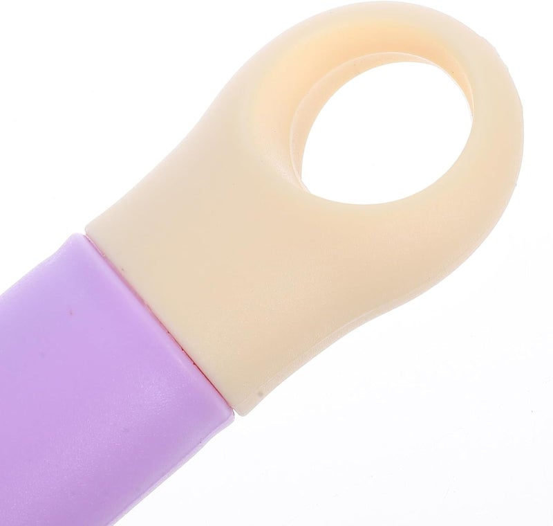 VICASKY 3pcs 22mm Broom Handle Grips Mop Handle End Caps Replacement Dustpan Pole End Caps Light Purple for Home Floor Cleaning Accessories - Image 3