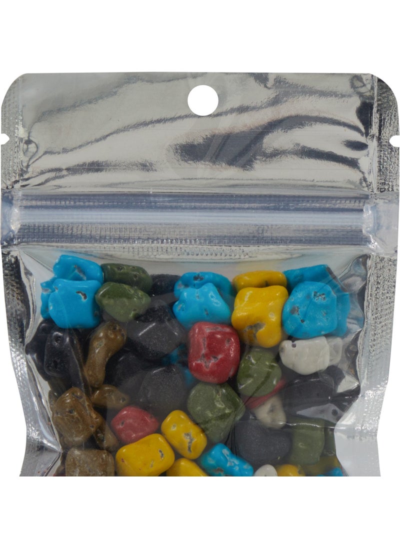 Packanya 8,5x14,5x2,5 Cm-500 Pieces Transparent Metalized Doypack  - Image 2