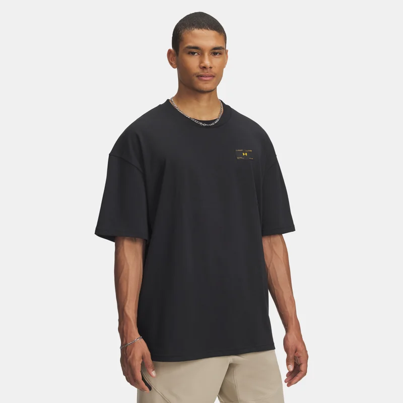 UNDER ARMOUR Men's Woven Label Heavyweight T-Shirt