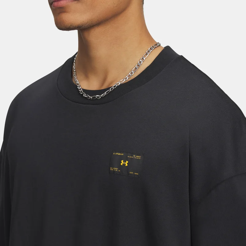 UNDER ARMOUR Men's Woven Label Heavyweight T-Shirt